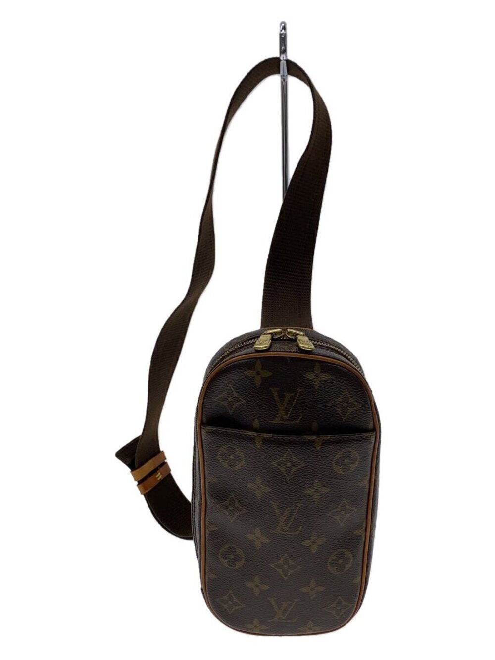 Louis Vuitton Pochette Gange Monogram Canvas Brown Monogram